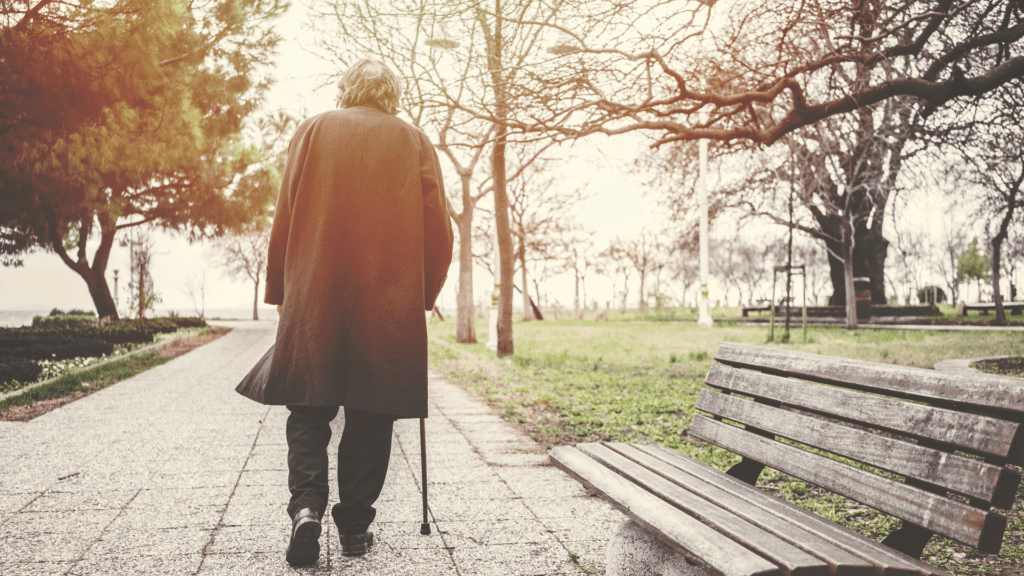 elderly must keep safe when exercising