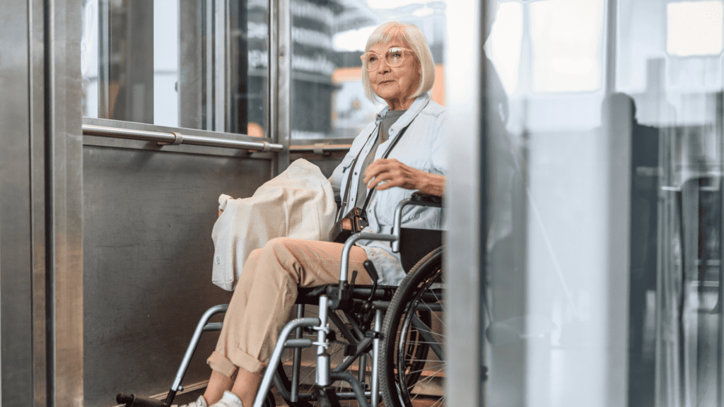 elevator for wheelchair