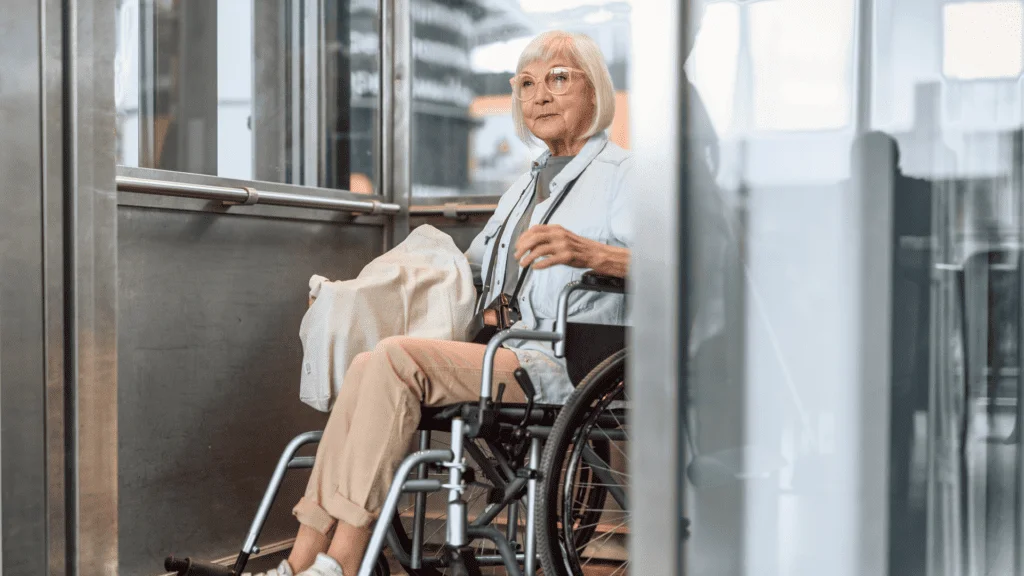elevator for wheelchair
